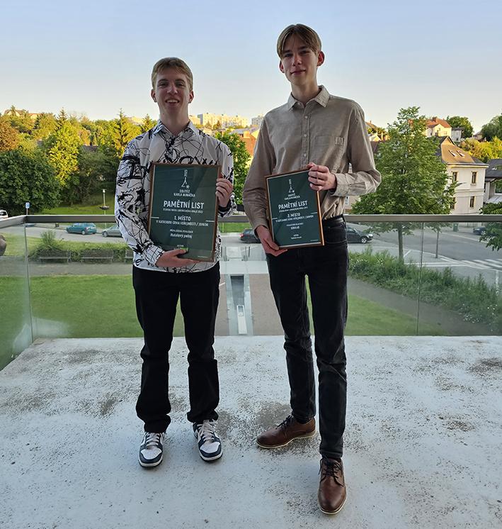 Úspěch tří studentů v soutěži Cena Karla Hubáčka - Stavba roku 2023