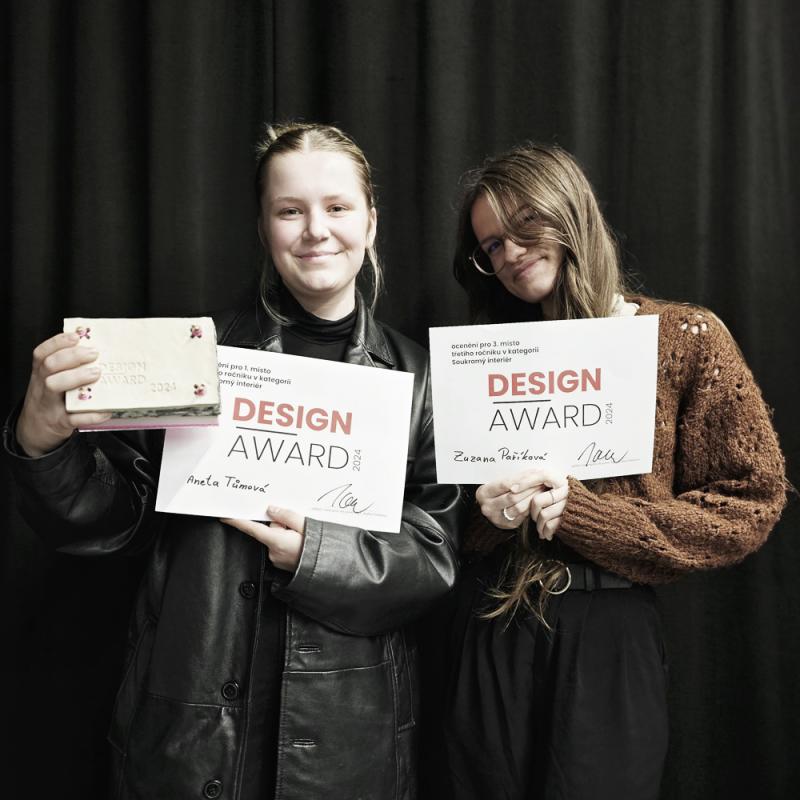 Úspěch našich studentek na Design Award