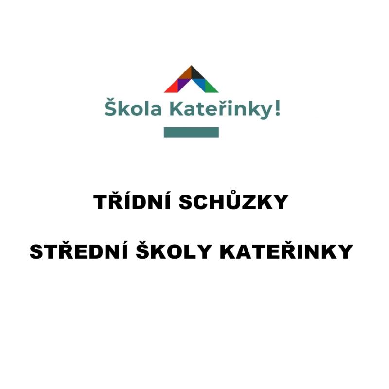 Třídní schůzky školy Kateřinky