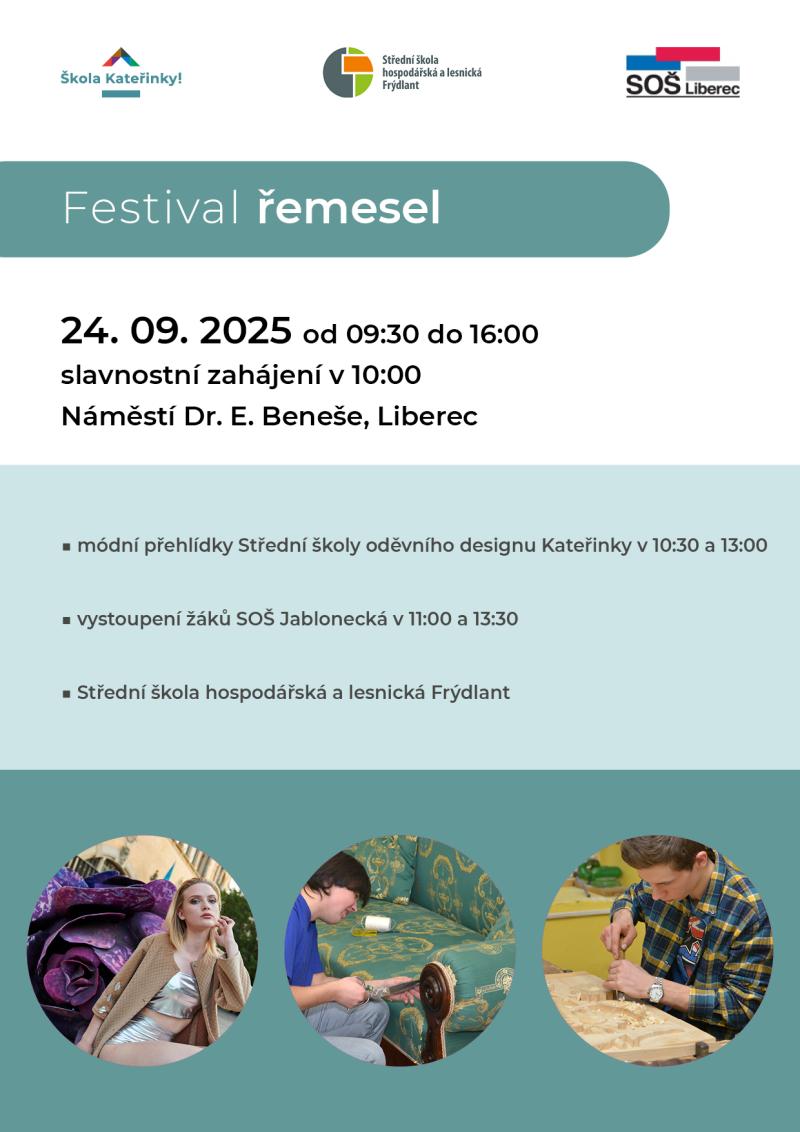 Pozvánka na festival řemesel