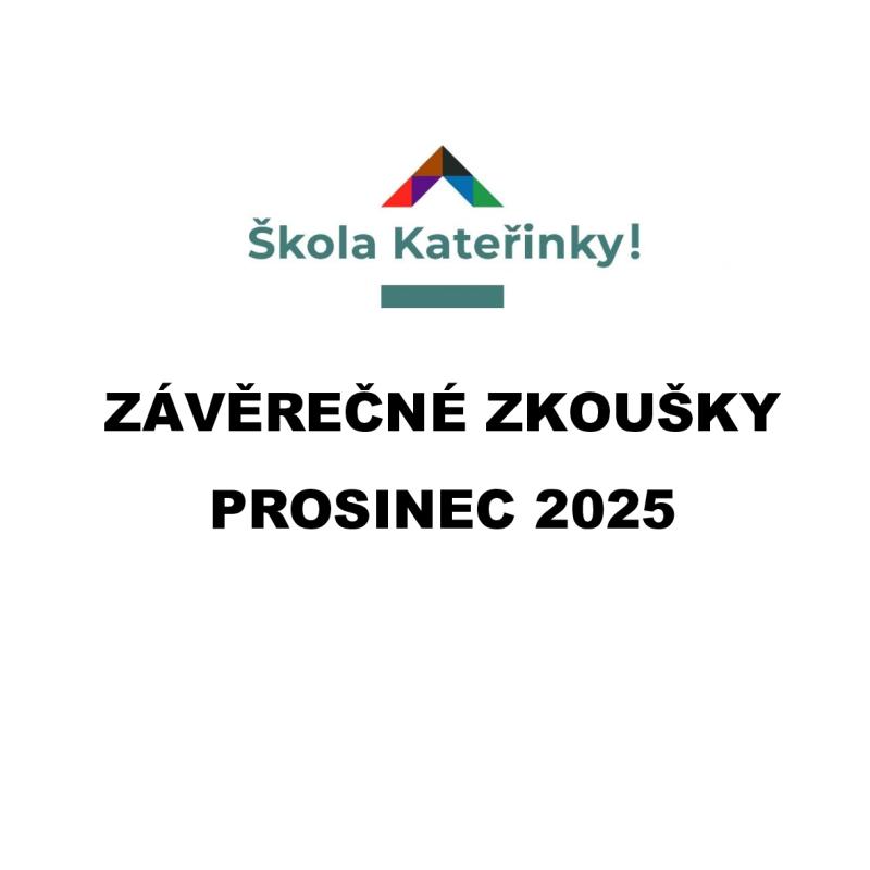Závěrečné zkoušky prosinec