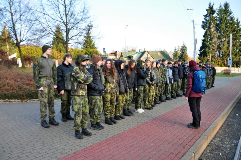 Evakuace lanovky - nácvik