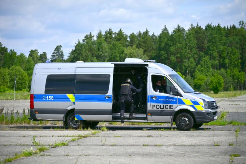 Cvičení s pořádkovou jednotkou Policie ČR