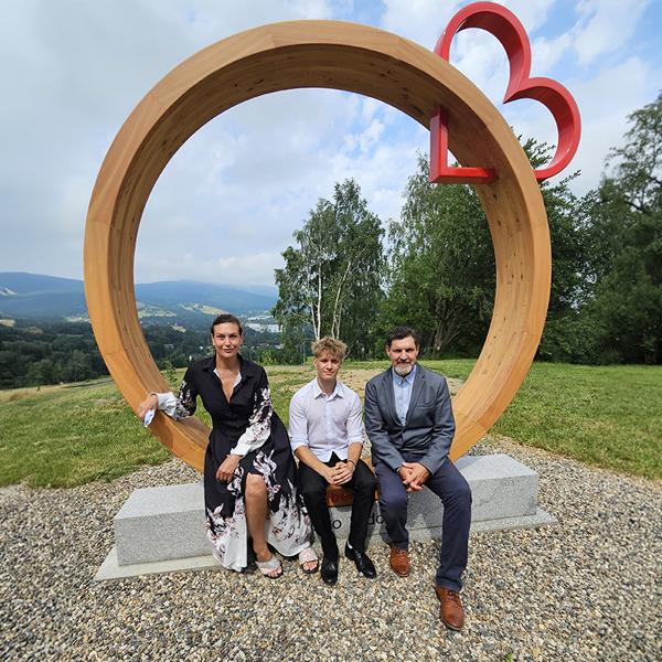 Opening fotopointu pro sportovní areál Vesec