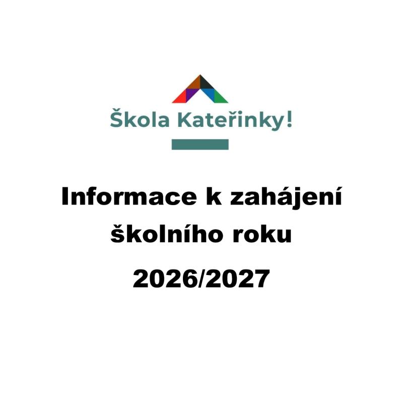 Zahájení školního roku 2026/2027